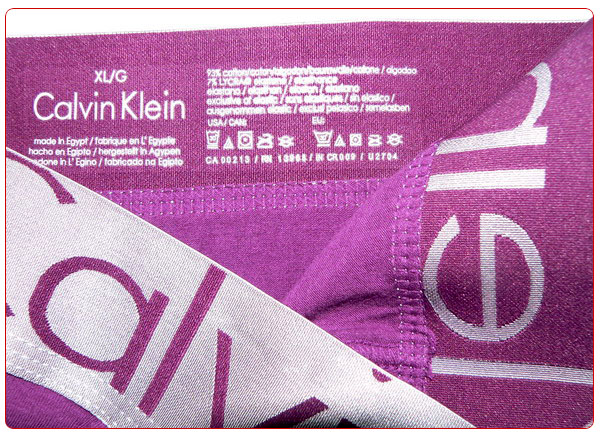 Slip Calvin Klein Hombre Steel Blateado Violeta